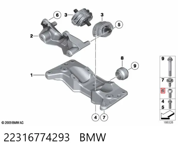  22316774293 BMW