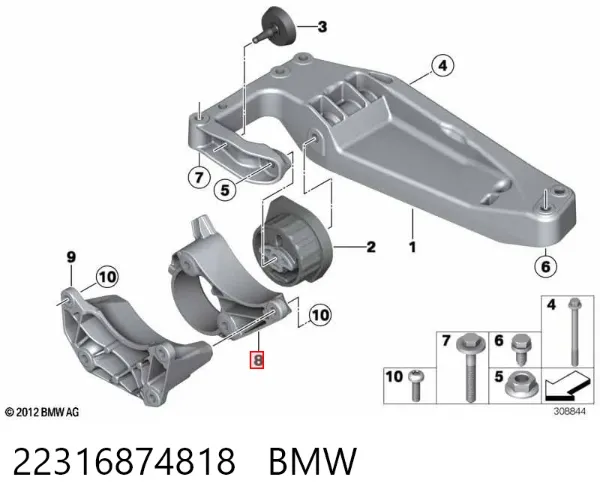  22316874818 BMW