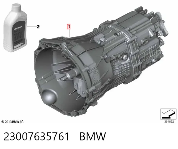 КПП 23007635761 BMW