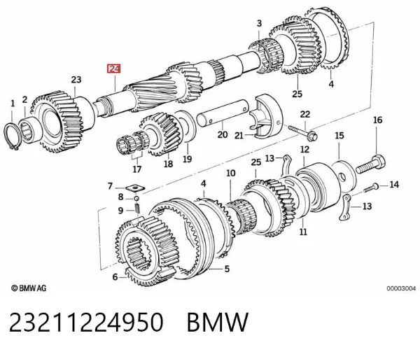  23211224950 BMW