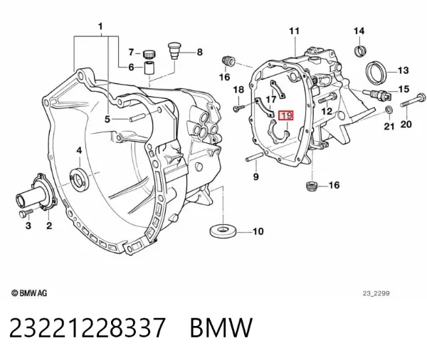  23221228337 BMW