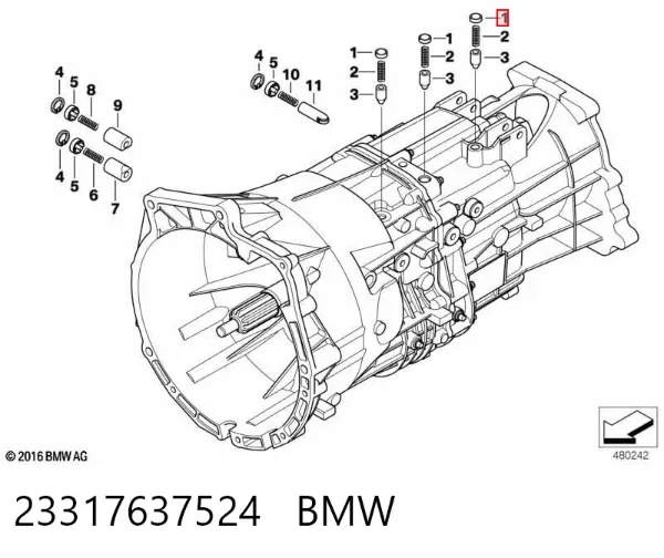 Крышка расширительного бачка 23317637524 BMW