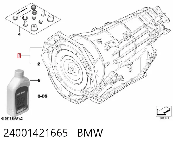АКПП 24001421665 BMW