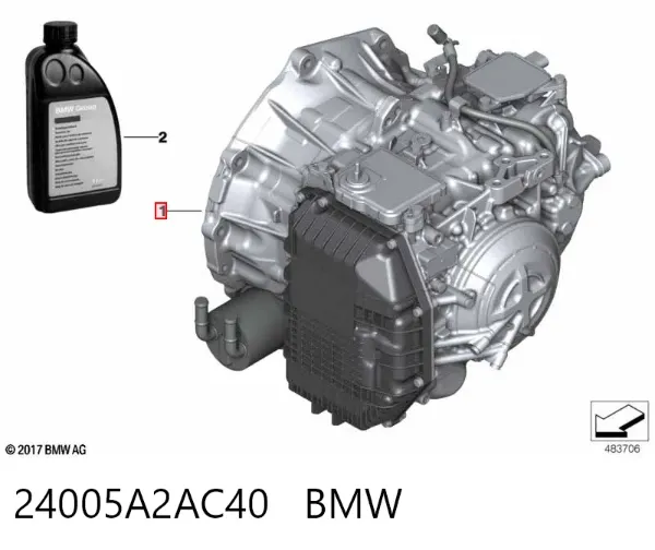 АКПП 24005A2AC40 BMW