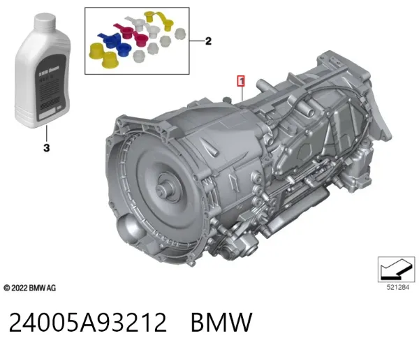 АКПП 24005A93212 BMW