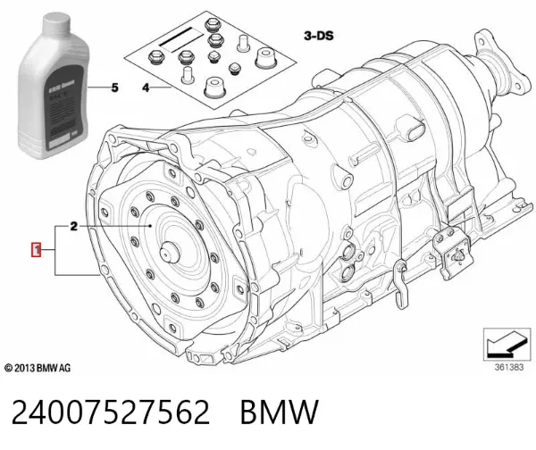 АКПП 24007527562 BMW