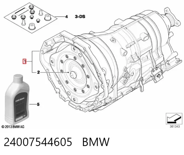 АКПП 24007544605 BMW