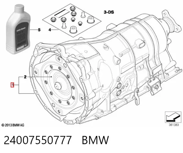 АКПП 24007550777 BMW