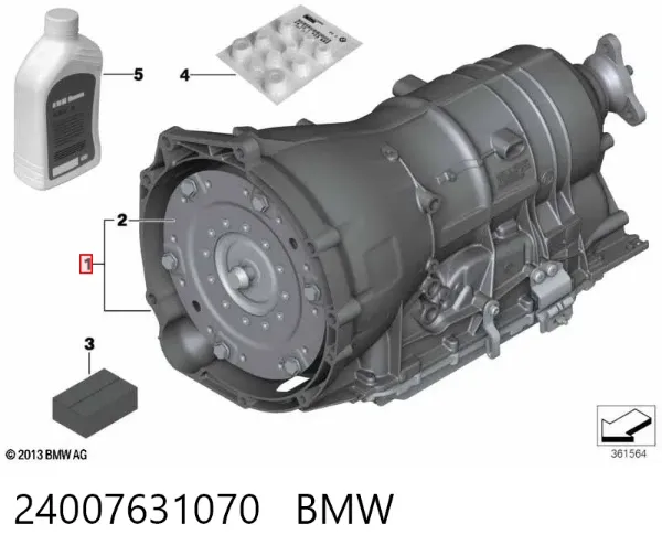 АКПП 24007631070 BMW