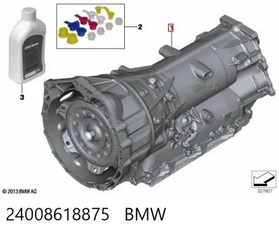 АКПП в сборе (автоматическая коробка передач) BMW 24008618875