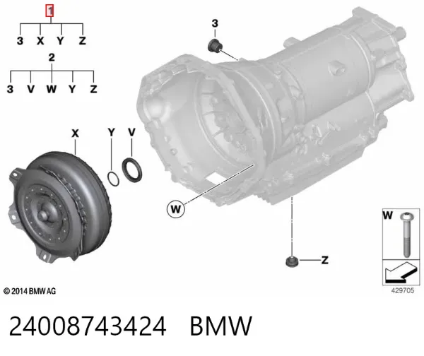 24008743424 BMW