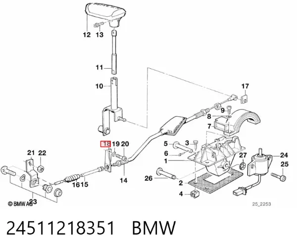  24511218351 BMW