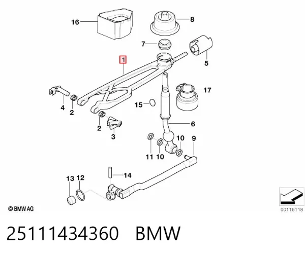  25111434360 BMW