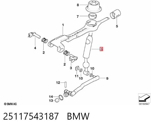  25117543187 BMW