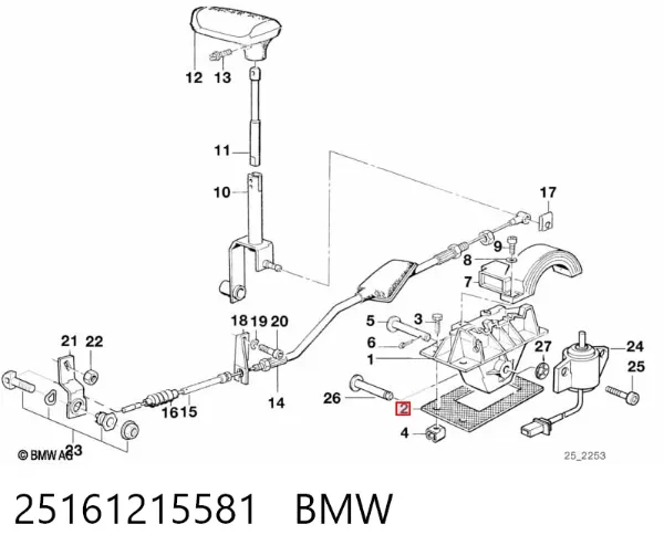  25161215581 BMW