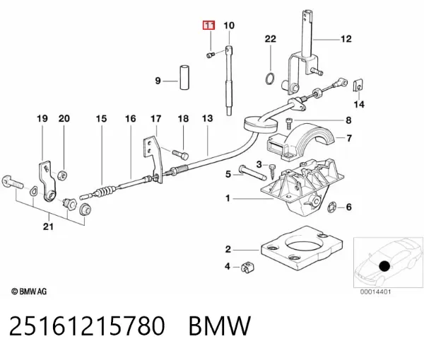 25161215780 BMW
