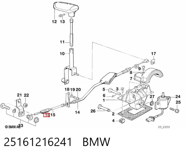  25161216241 BMW