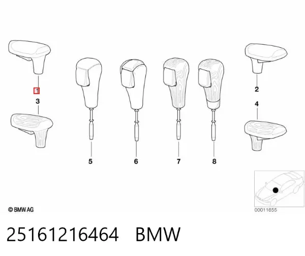  25161216464 BMW
