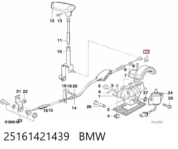  25161421439 BMW