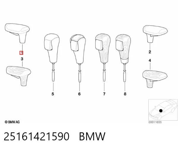  25161421590 BMW