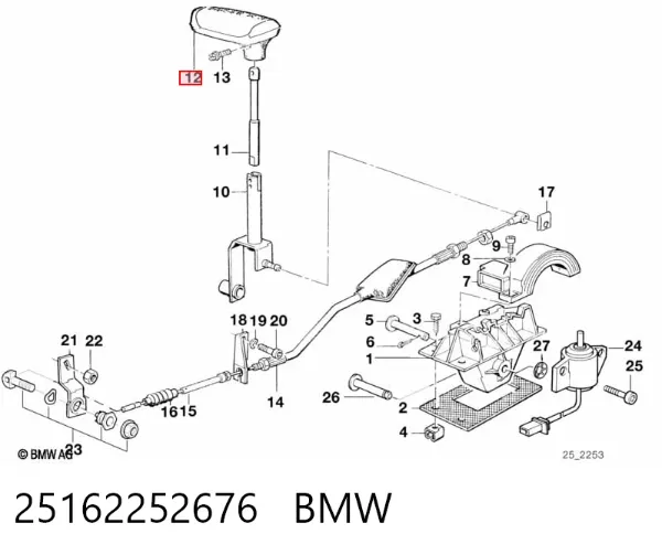  25162252676 BMW