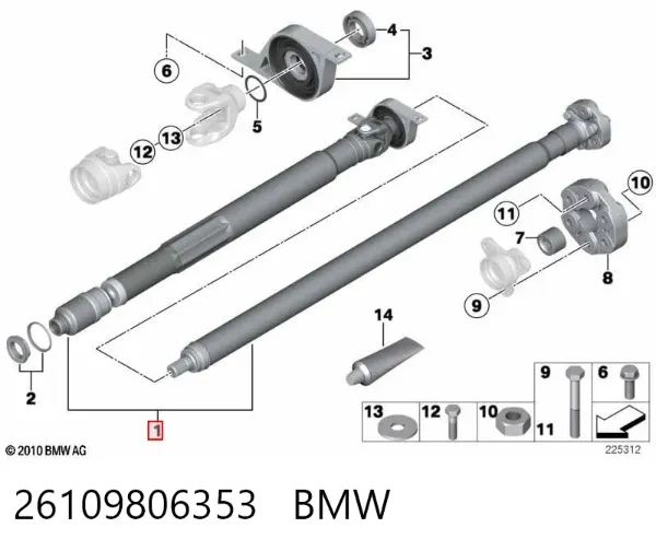  26109806353 BMW