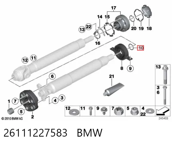  26111227583 BMW