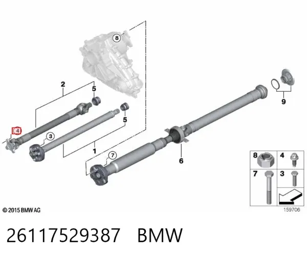  26117529387 BMW