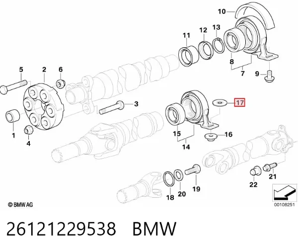  26121229538 BMW
