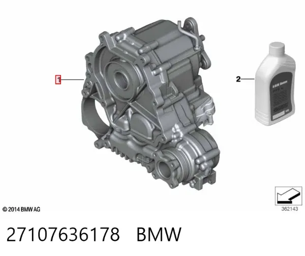 Раздатка 27107636178 BMW