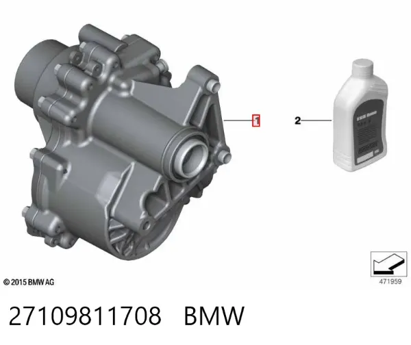 Раздатка 27109811708 BMW