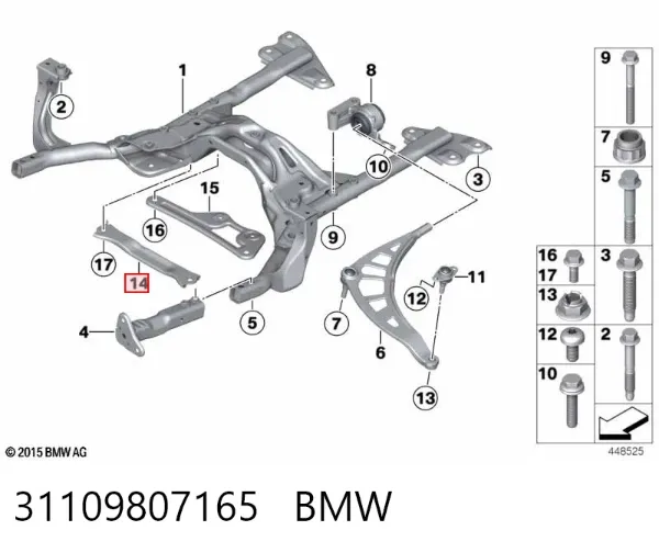  31109807165 BMW