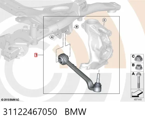  31122467050 BMW