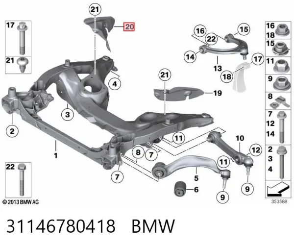  31146780418 BMW