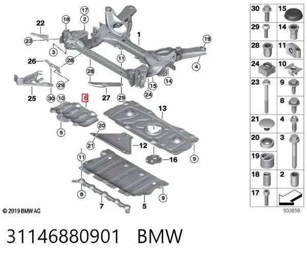  31146880901 BMW