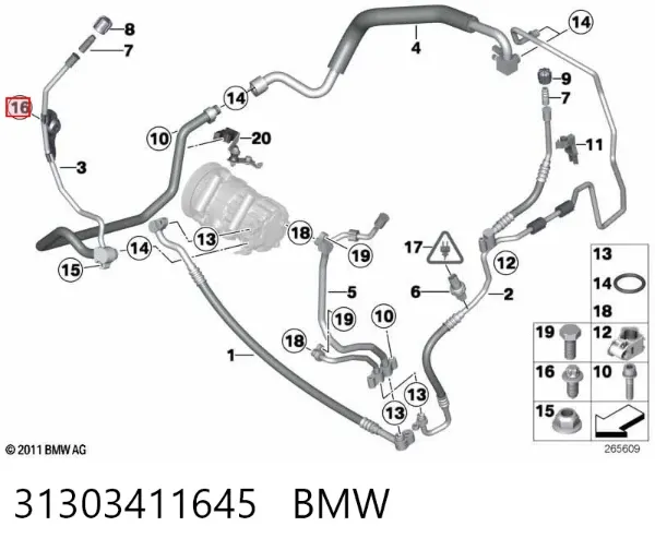  31303411645 BMW