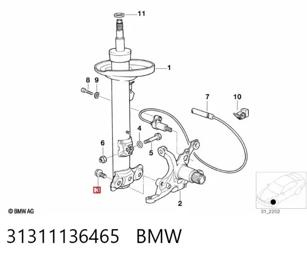  31311136465 BMW