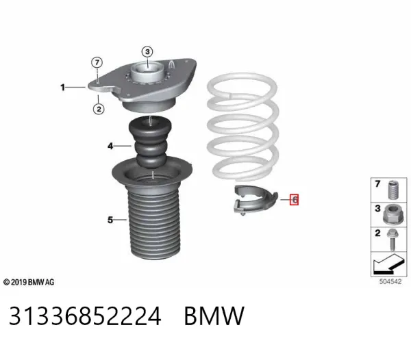 31336852224 BMW