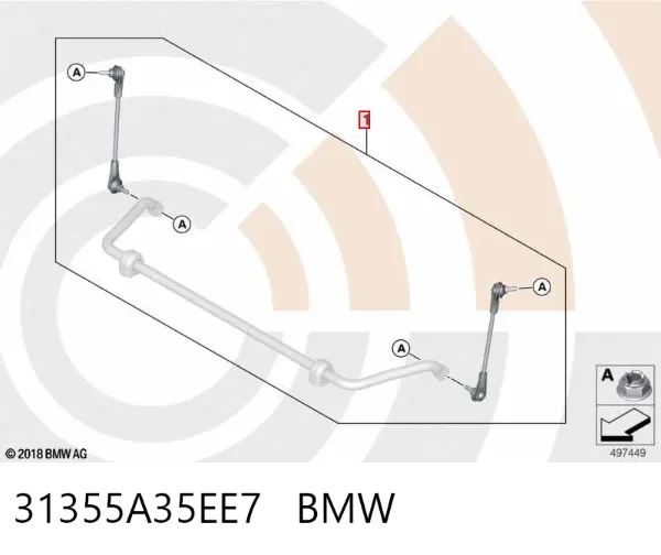  31355A35EE7 BMW