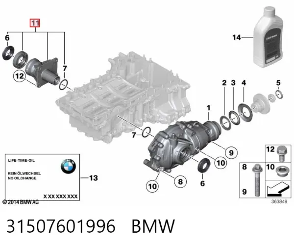  31507601996 BMW