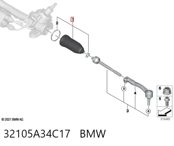  32105A34C17 BMW