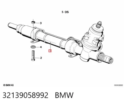 Механизм рулевой (редуктор) BMW 32139058992