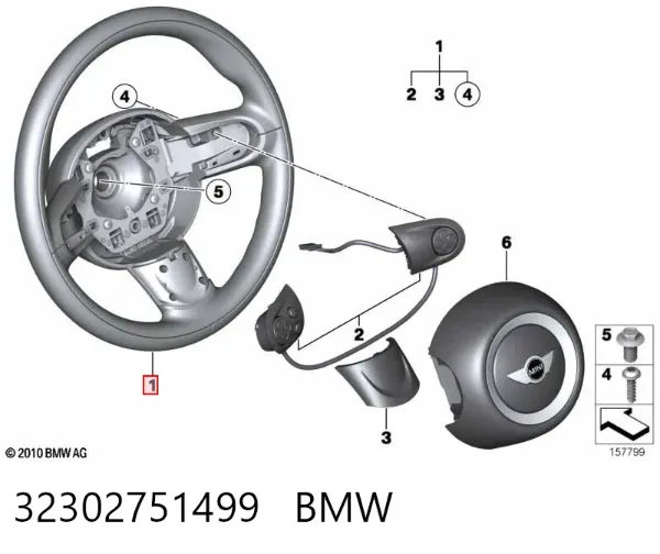 Руль Mini COUNTRYMAN R60