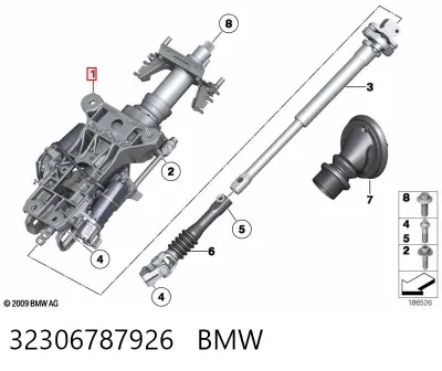 Рулевая колонка BMW 32306787926