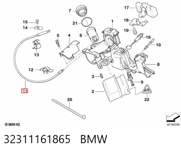  32311161865 BMW