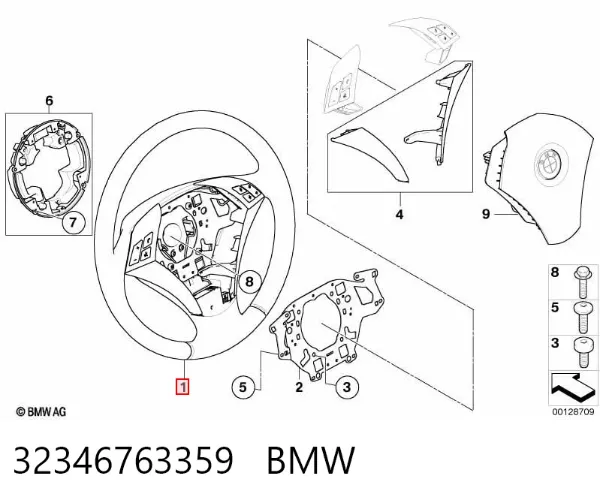Руль 32346763359 BMW