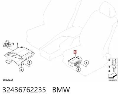 Датчик частоты вращения DSC BMW 32436762235