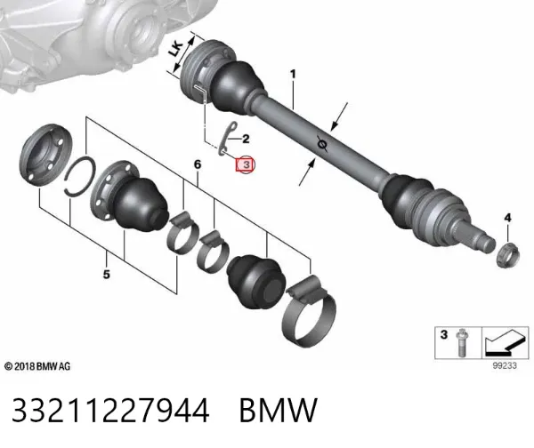  33211227944 BMW