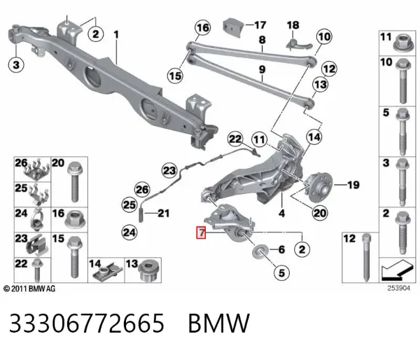  33306772665 BMW
