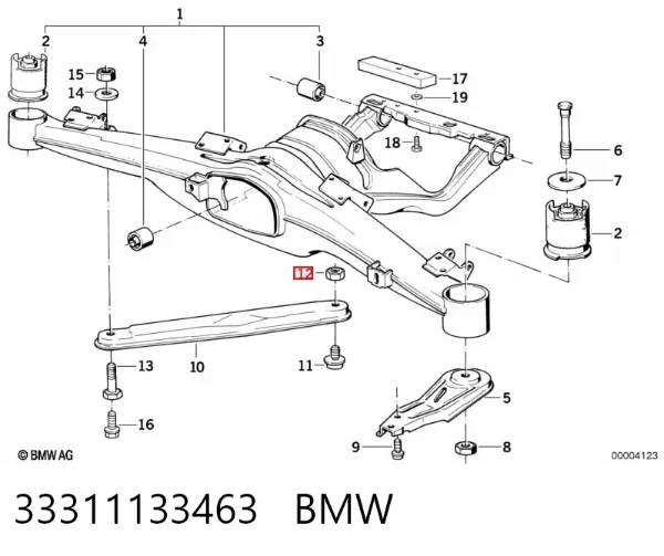  33311133463 BMW